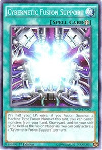 Cybernetic Fusion Support [CROS-EN092] Common | Good Games Morley