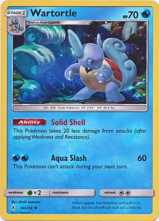 Wartortle (34/214) (Premium Collection Promo) [Sun & Moon: Unbroken Bonds] | Good Games Morley
