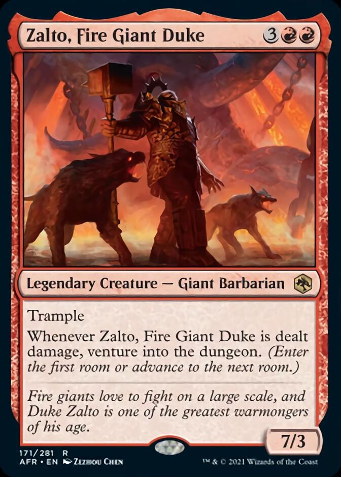 Zalto, Fire Giant Duke [Dungeons & Dragons: Adventures in the Forgotten Realms] | Good Games Morley