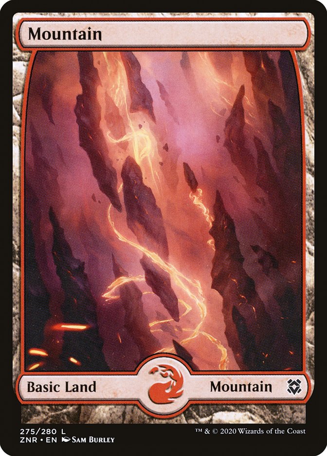 Mountain (275) [Zendikar Rising] | Good Games Morley