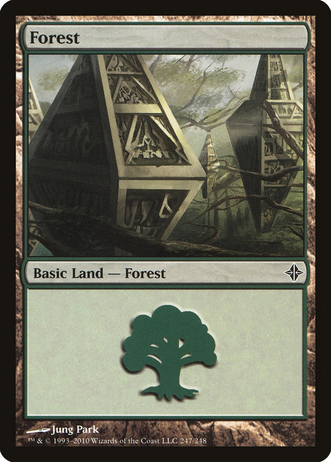Forest (247) [Rise of the Eldrazi] | Good Games Morley