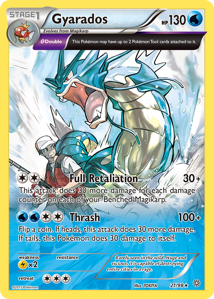 Gyarados (21/98) [XY: Ancient Origins] | Good Games Morley