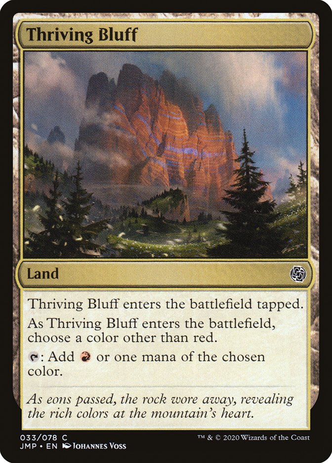 Thriving Bluff [Jumpstart] | Good Games Morley