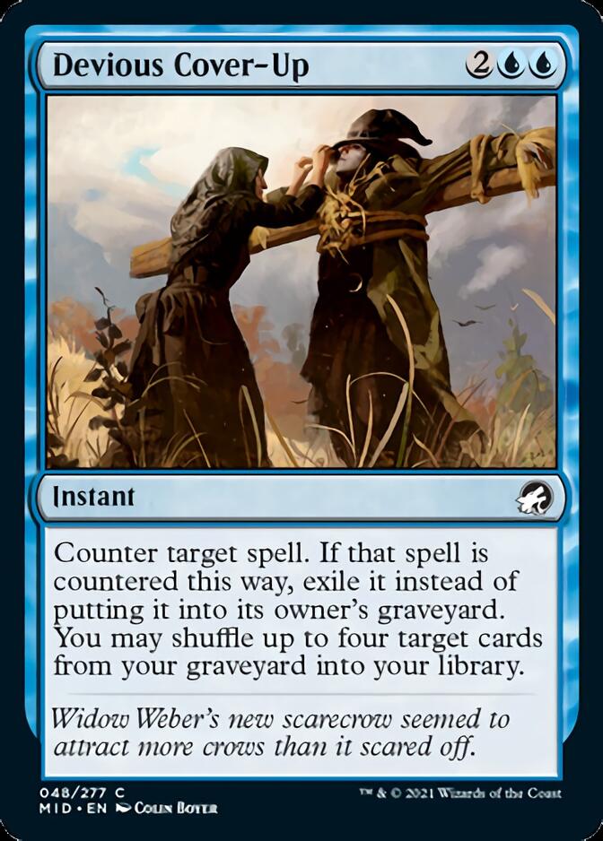 Devious Cover-Up [Innistrad: Midnight Hunt] | Good Games Morley