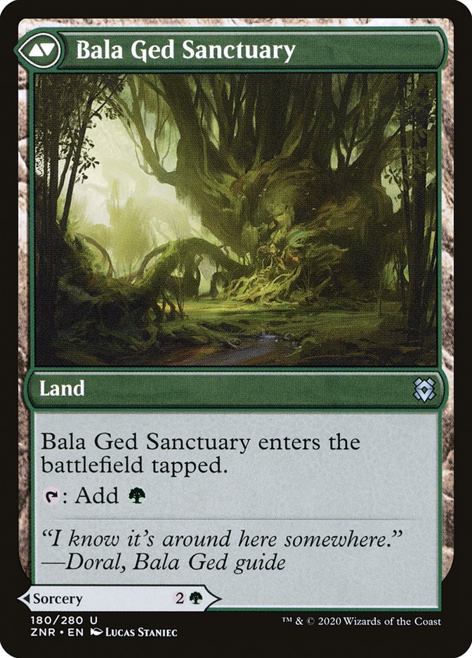 Bala Ged Recovery // Bala Ged Sanctuary [Zendikar Rising] | Good Games Morley