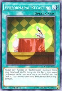 Performapal Recasting [CROS-EN052] Common | Good Games Morley