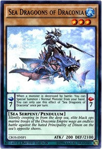 Sea Dragoons of Draconia (CROS-ENSP1) [CROS-ENSP1] Ultra Rare | Good Games Morley