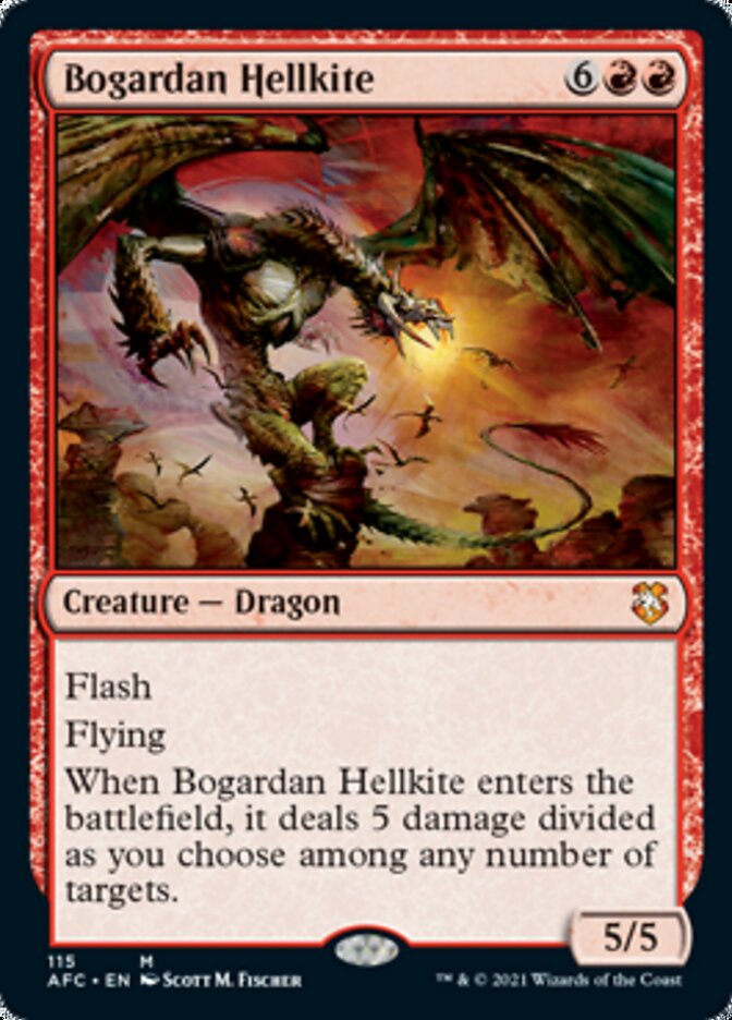 Bogardan Hellkite [Dungeons & Dragons: Adventures in the Forgotten Realms Commander] | Good Games Morley