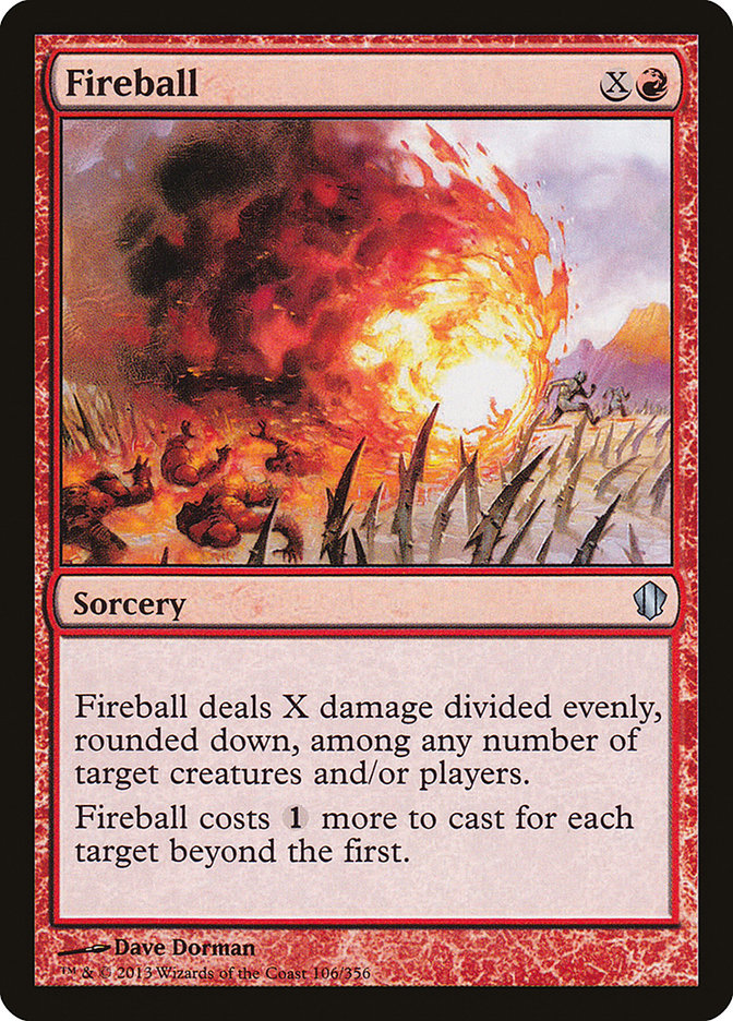 Fireball [Commander 2013] | Good Games Morley
