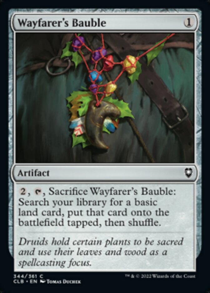 Wayfarer's Bauble [Commander Legends: Battle for Baldur's Gate] | Good Games Morley