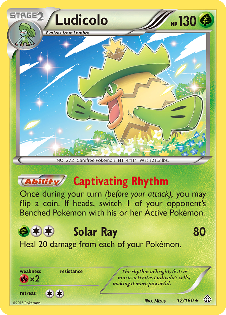 Ludicolo (12/160) [XY: Primal Clash] | Good Games Morley
