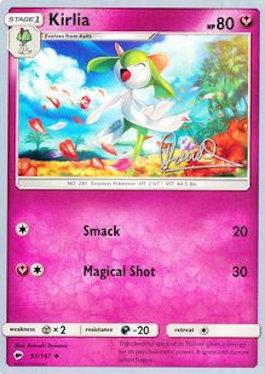 Kirlia (92/147) (Infinite Force - Diego Cassiraga) [World Championships 2017] | Good Games Morley