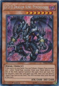 D/D/D Dragon King Pendragon [YS15-ENL00] Secret Rare | Good Games Morley