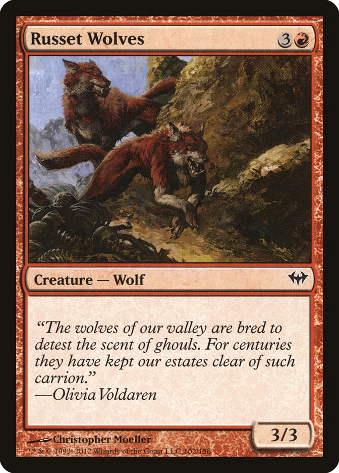 Russet Wolves [Dark Ascension] | Good Games Morley