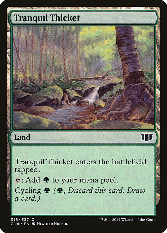 Tranquil Thicket [Commander 2014] | Good Games Morley