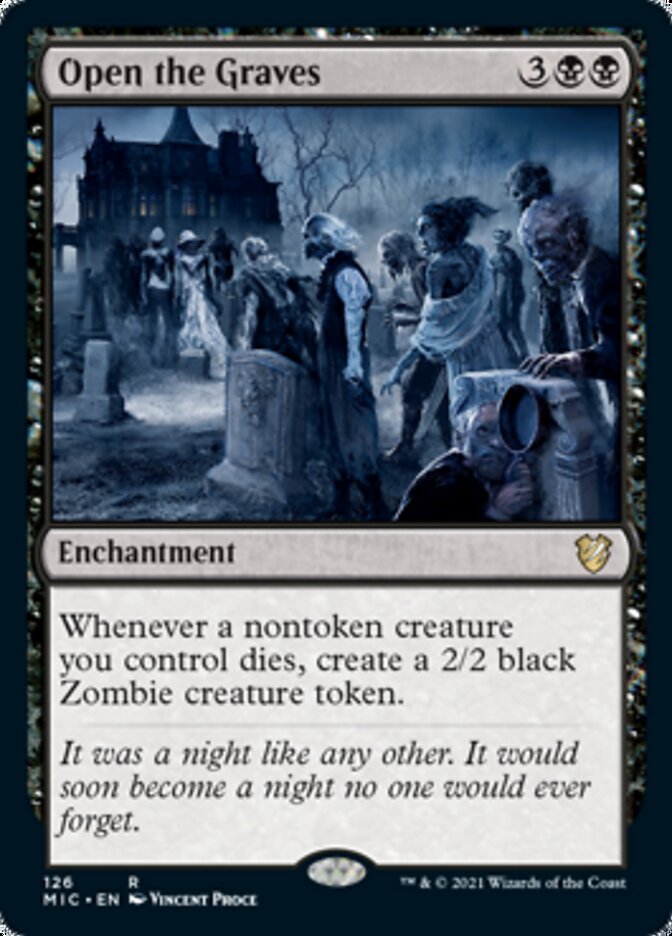 Open the Graves [Innistrad: Midnight Hunt Commander] | Good Games Morley
