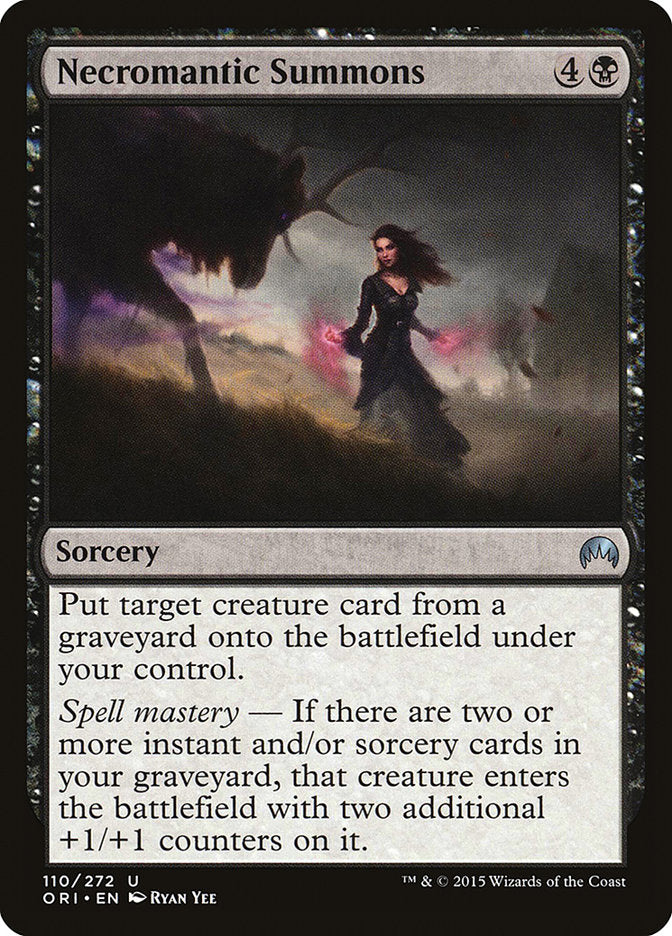 Necromantic Summons [Magic Origins] | Good Games Morley