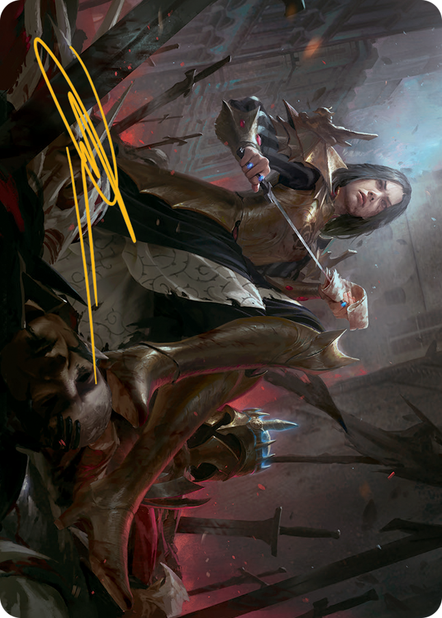 Marchesa, Resolute Monarch Art Card (Gold-Stamped Signature) [March of the Machine Art Series] | Good Games Morley