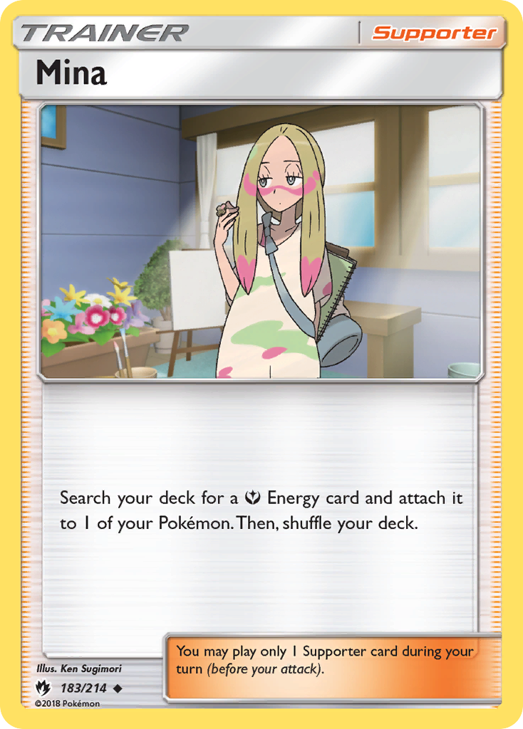 Mina (183/214) [Sun & Moon: Lost Thunder] | Good Games Morley