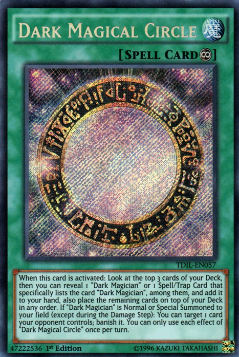 Dark Magical Circle [TDIL-EN057] Secret Rare | Good Games Morley