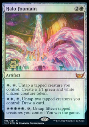 Halo Fountain [Streets of New Capenna Prerelease Promos] | Good Games Morley
