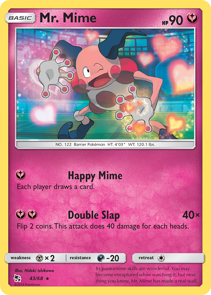 Mr. Mime (43/68) [Sun & Moon: Hidden Fates] | Good Games Morley