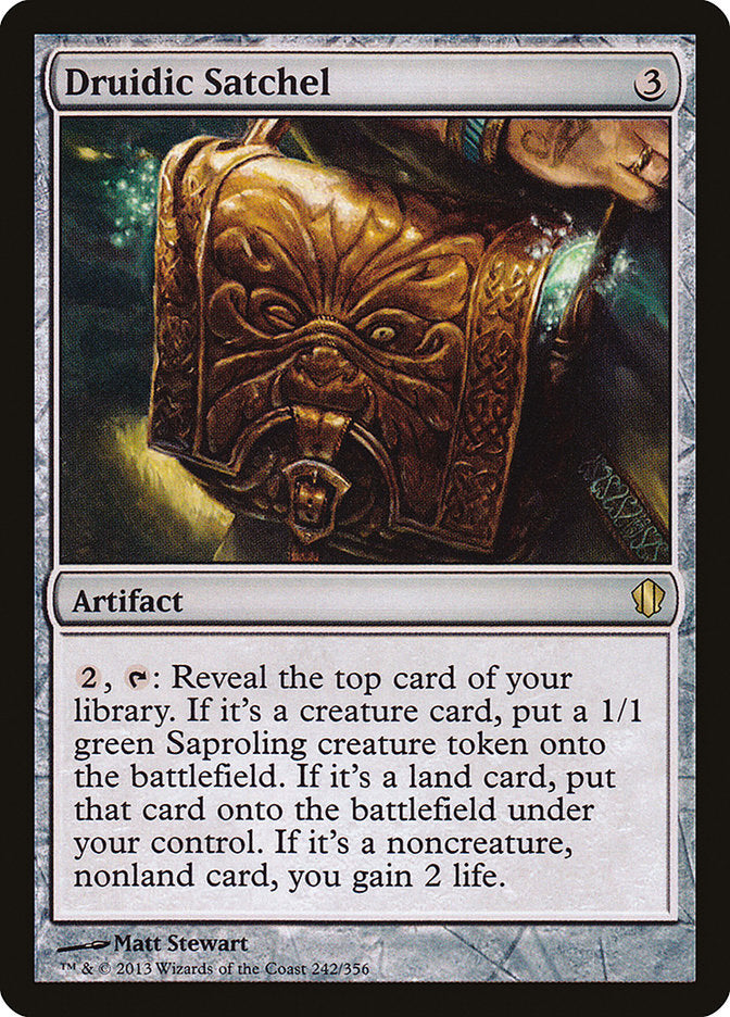 Druidic Satchel [Commander 2013] | Good Games Morley