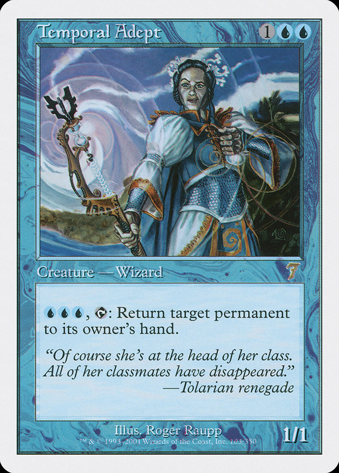 Temporal Adept [Seventh Edition] | Good Games Morley