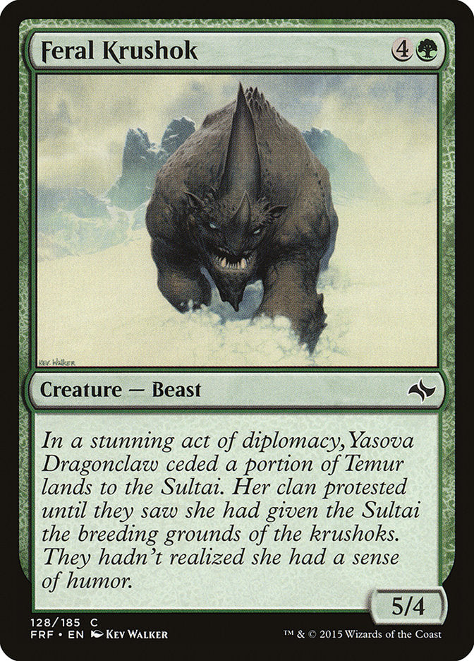 Feral Krushok [Fate Reforged] | Good Games Morley