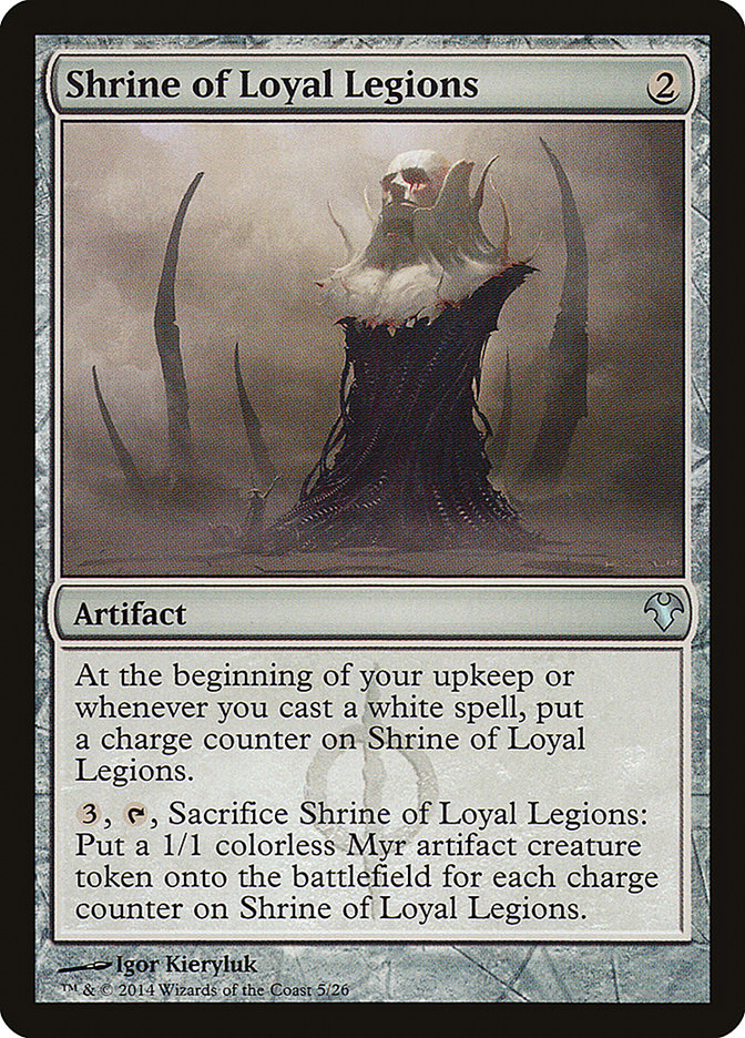 Shrine of Loyal Legions [Modern Event Deck 2014] | Good Games Morley