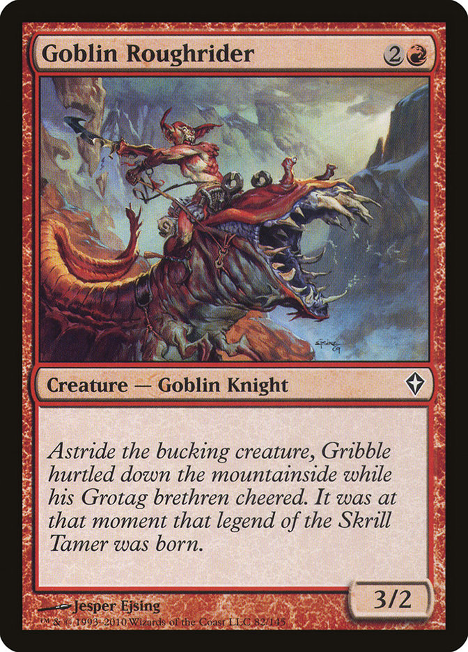 Goblin Roughrider [Worldwake] | Good Games Morley