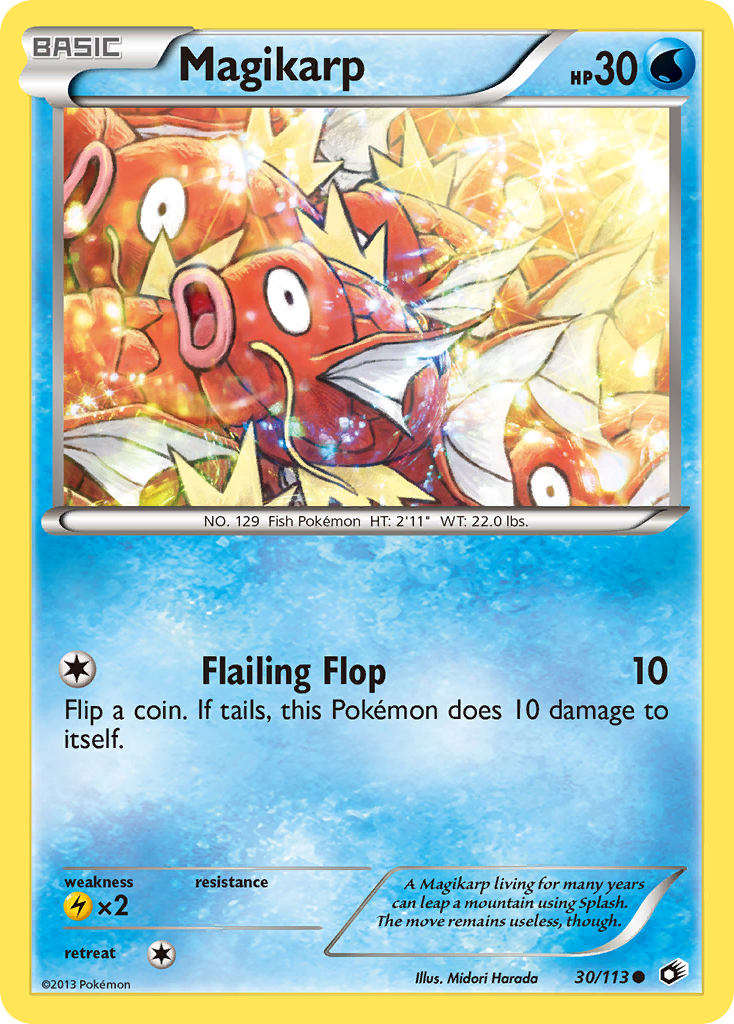 Magikarp (30/113) [Black & White: Legendary Treasures] | Good Games Morley