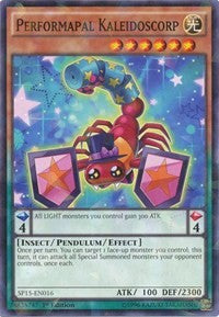 Performapal Kaleidoscorp [SP15-EN016] Shatterfoil Rare | Good Games Morley