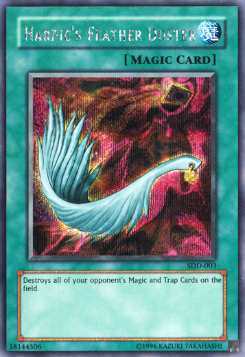 Harpie's Feather Duster [SDD-003] Secret Rare | Good Games Morley
