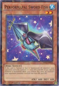 Performapal Sword Fish [SP15-EN014] Shatterfoil Rare | Good Games Morley