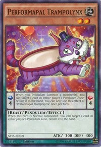 Performapal Trampolynx [SP15-EN021] Common | Good Games Morley