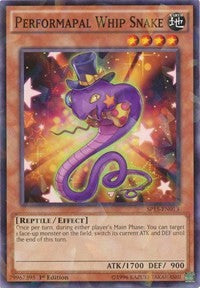 Performapal Whip Snake [SP15-EN013] Shatterfoil Rare | Good Games Morley