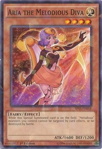Aria the Melodious Diva [SP15-EN018] Shatterfoil Rare | Good Games Morley