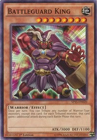 Battleguard King [SP15-EN020] Shatterfoil Rare | Good Games Morley
