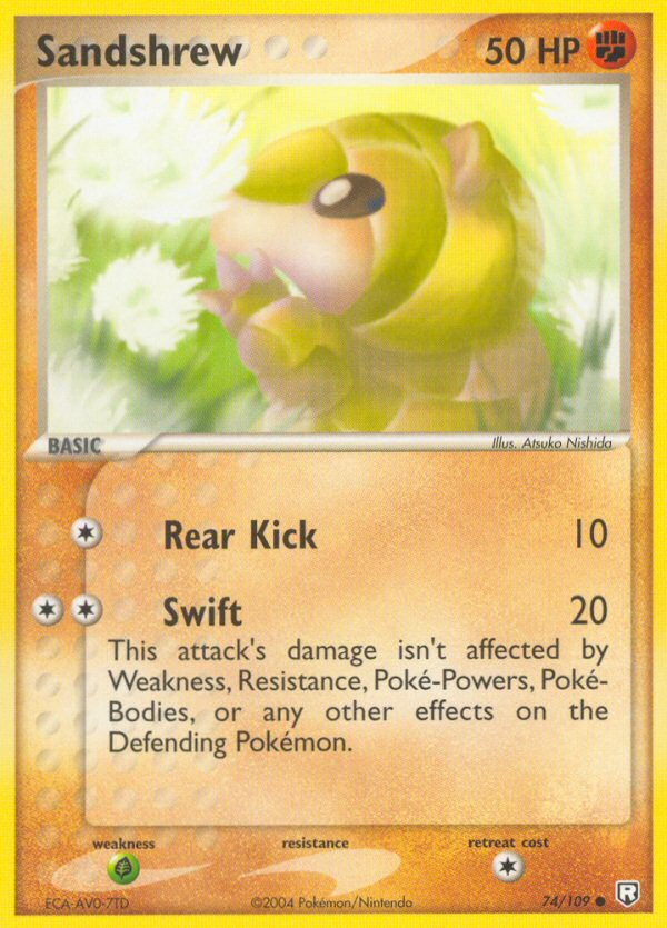 Sandshrew (74/109) [EX: Team Rocket Returns] | Good Games Morley