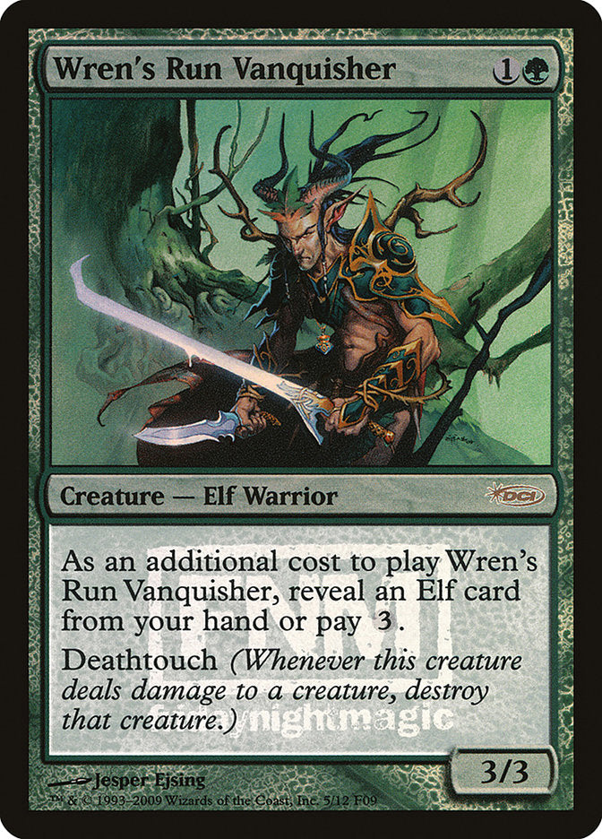 Wren's Run Vanquisher [Friday Night Magic 2009] | Good Games Morley