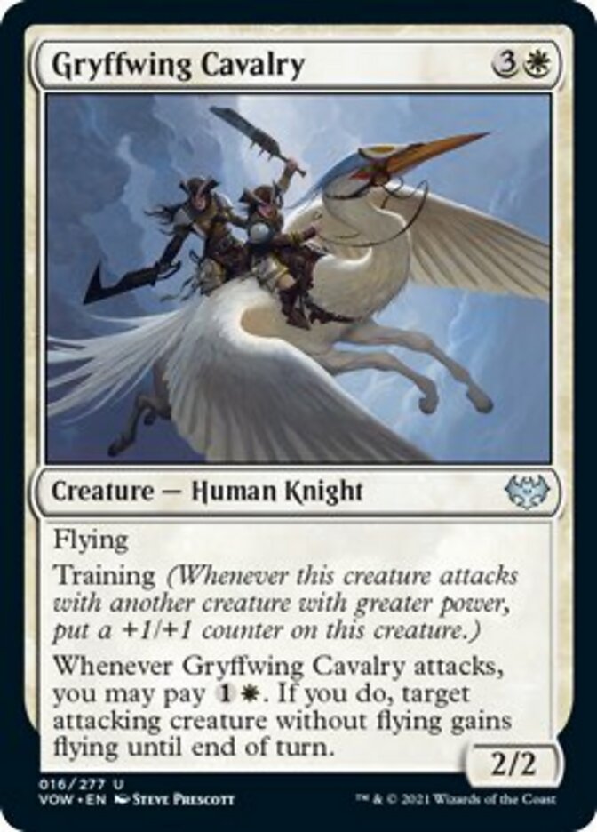 Gryffwing Cavalry [Innistrad: Crimson Vow] | Good Games Morley