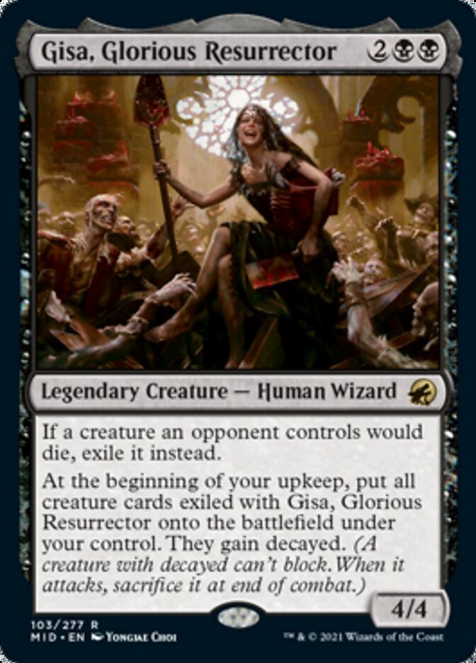 Gisa, Glorious Resurrector [Innistrad: Midnight Hunt] | Good Games Morley