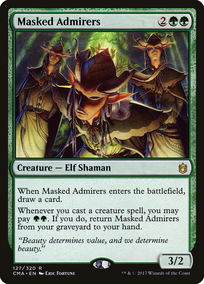 Masked Admirers [Commander Anthology] | Good Games Morley