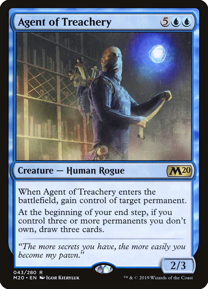 Agent of Treachery [Core Set 2020] | Good Games Morley
