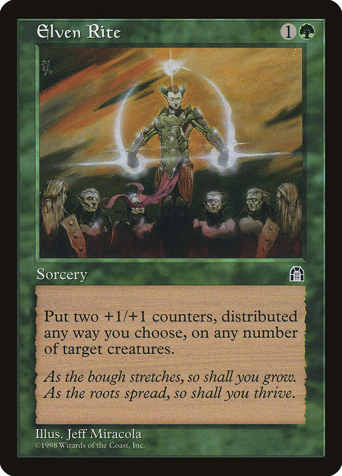 Elven Rite [Stronghold] | Good Games Morley