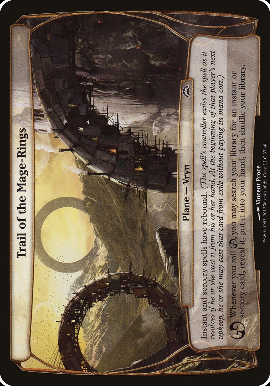 Trail of the Mage-Rings (Planes) [Planechase 2012 Planes] | Good Games Morley