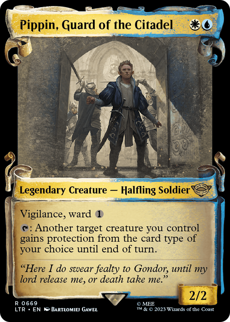 Pippin, Guard of the Citadel [The Lord of the Rings: Tales of Middle-Earth Showcase Scrolls] | Good Games Morley