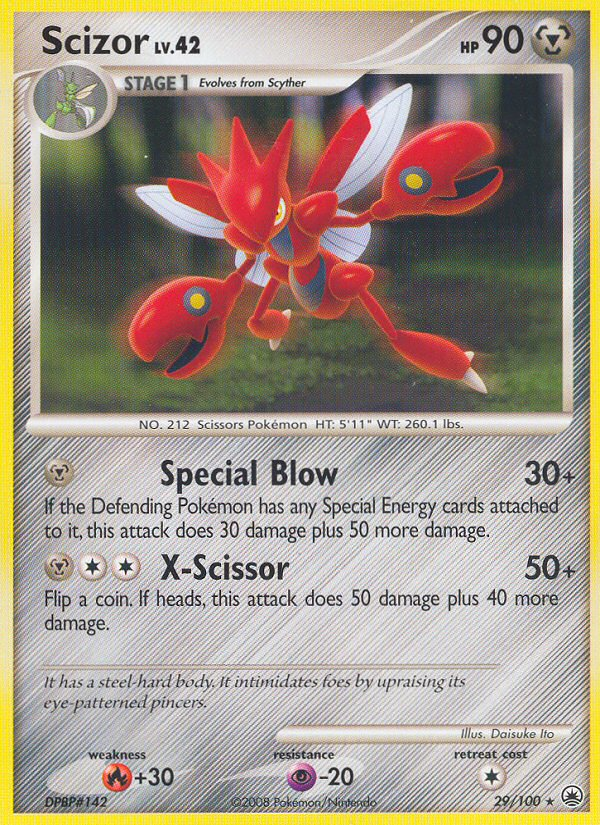 Scizor (29/100) [Diamond & Pearl: Majestic Dawn] | Good Games Morley