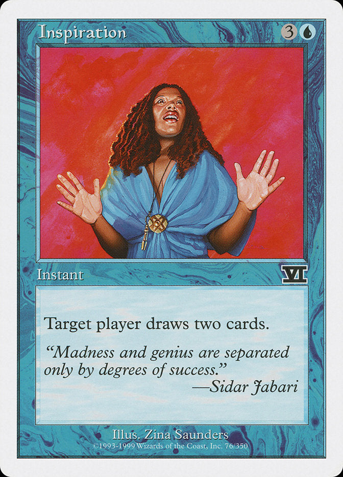 Inspiration [Classic Sixth Edition] | Good Games Morley